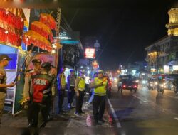 Polsek Kuta Utara Blue light Patrol Di Sejumlah Masjid