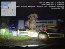 Tengki PT. Sinar Harapan Mulya Nopol W 9257 UM diduga Dalang Kasus Pencurian BBM Solar Subsidi Di Lamongan
