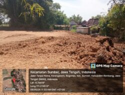 Tambang Galian Urug Bogorejo, Kecamatan Sumber, Kabupaten Rembang di Grebek Polisi