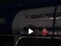 Tengki PT Adisakti Persada Energi (APE) Muatan BBM Solar Subsidi diduga Pemain baru di Gresik