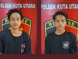 Polsek Kuta Utara Tangkap Dua Pelaku Pencurian Karpet