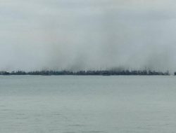 Tambang Ilgel di Perairan Belembang Bakik Tanjung Ru dan Laut Pulau Kambing Kecamatan Parit Tiga Beraktifitas