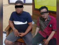Dua Pria di Tangkap Sat Reskrim Polres Nganjuk
