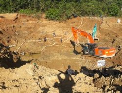 Tiga Orang Tewas akibat Tambang di Lemba Jambu, Desa Sinar Surya, Kecamatan Tempilang, Bangka Barat