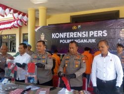 Polres Nganjuk Ungkap Kasus Besar Sepanjang Agustus 2025 : Pencurian hingga Narkoba