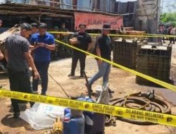 Tempat Penimbunan BBM Solar Subsidi ilegal di Police Line