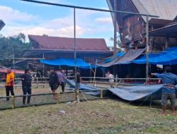 Polres Toraja Utara Bongkar arena Perjudian Sqbung Ayam